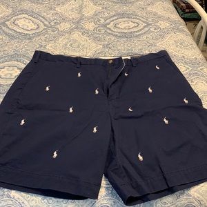Like new. Worn 1 time. Great quality Polo  42W stretch classic fit